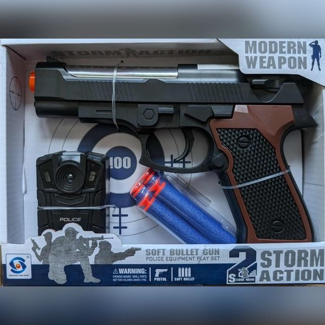 Swede Soft Bullet PistolModern Weapon Storm Action