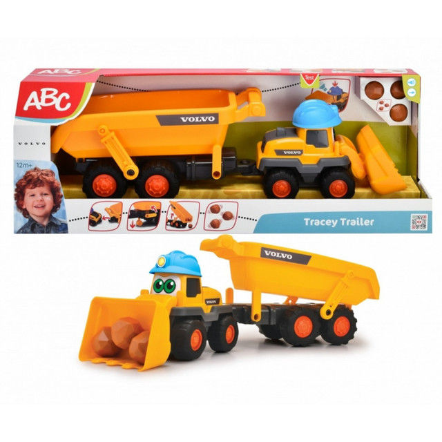 Vehicle ABC Tracey Trailer with sound, 65 cm Vehicle ABC Tracey Trailer with sound 65 cm