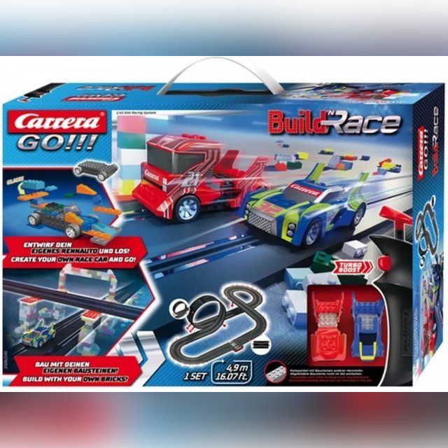 Track CARRERA Go Buildn Race - Racing Set 4.9m 20062530