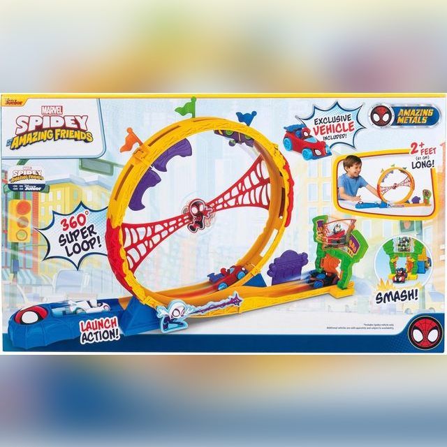 Track Spidey & His Amazing Friends Metals Track Set