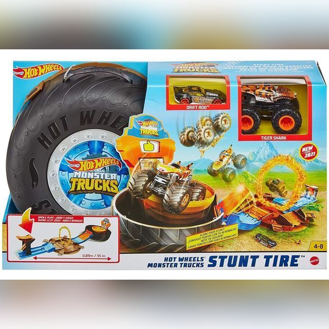 Trick set "Jeep Tire" Hot Wheels