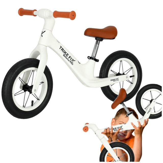 Children's balance bike Trike Fix Balance PRO, white KX4355_1