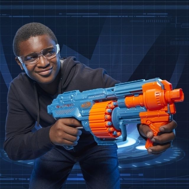 Šautuvas-blasteris Hasbro Nerf Elite 2.0 Shockwave RD-15