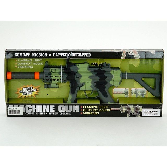 Children's Machine Gun with lights