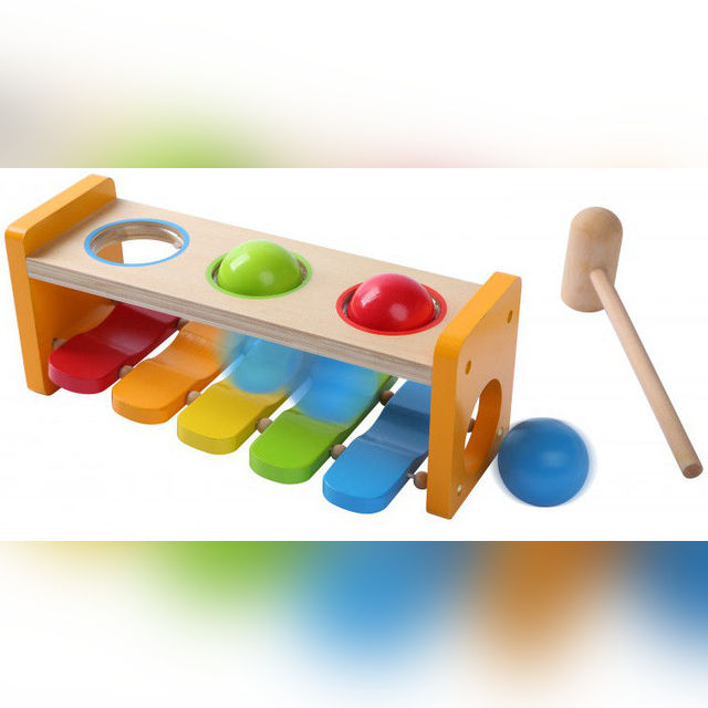 Musical hammer bench 2 in 1