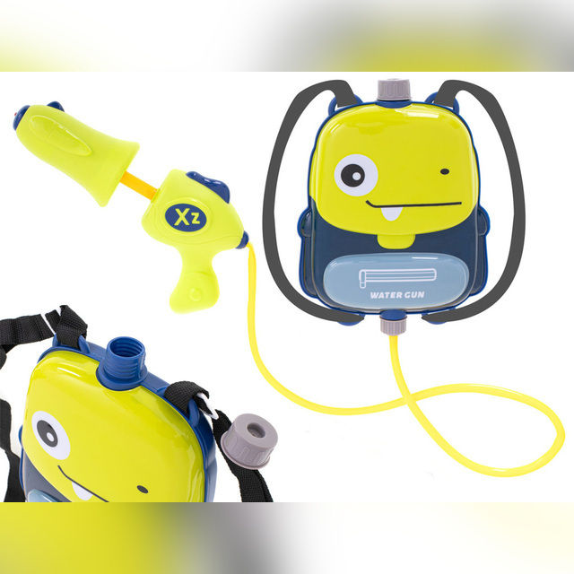 Water Gun with Dinosaur Backpack - Great Game KX5606