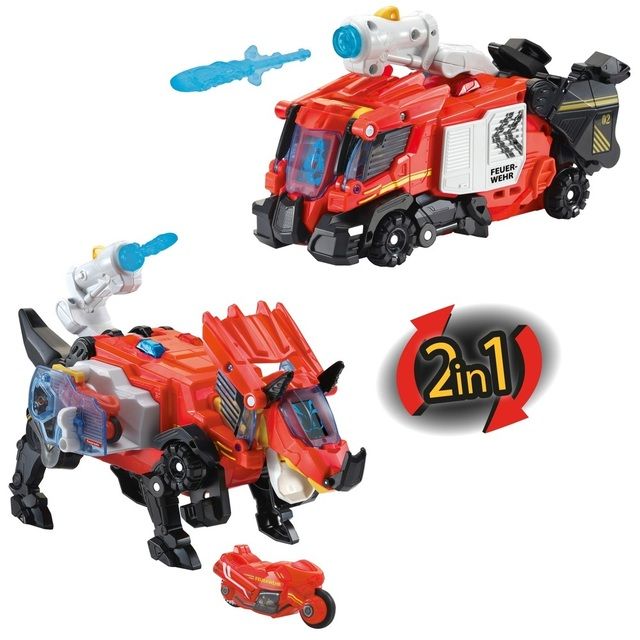 VTech Switch and Go Triceratops Fire Truck