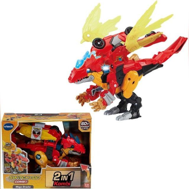 VTech Switch & Go Combo Mega Drache with lights and sounds
