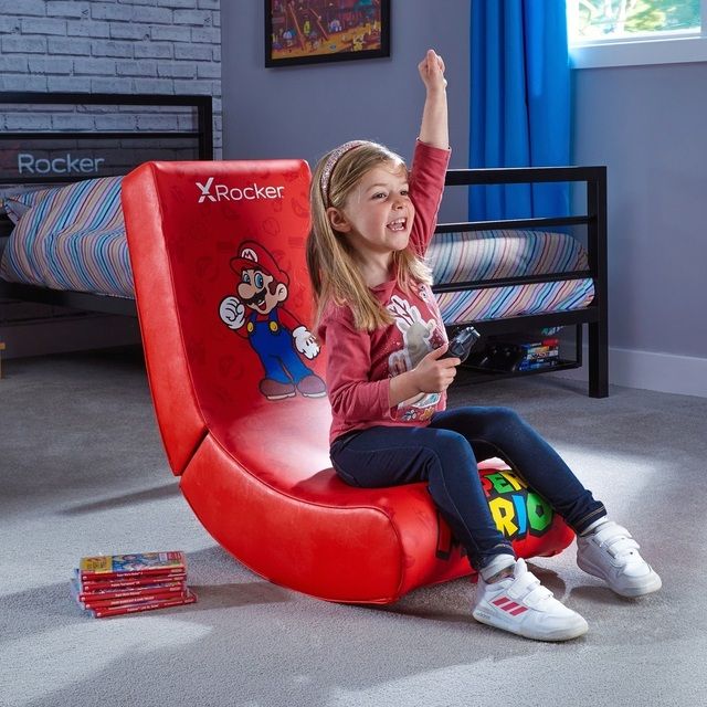 X Rocker Nintendo Video Rocker - Super Mario Pose Edition