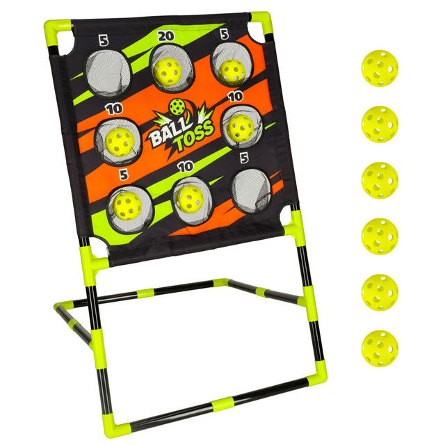Game set with target and balls KX3812