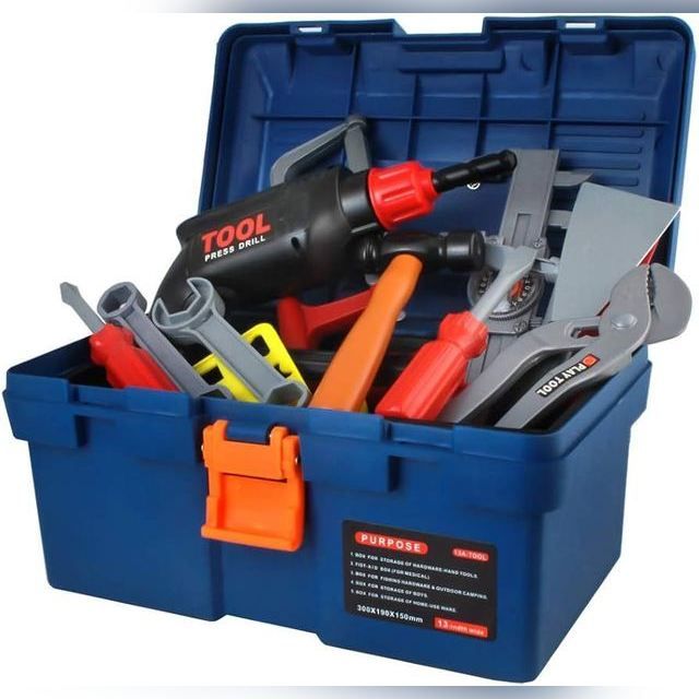 Toy toolbox Kruzzel Deluxe Tool Set
