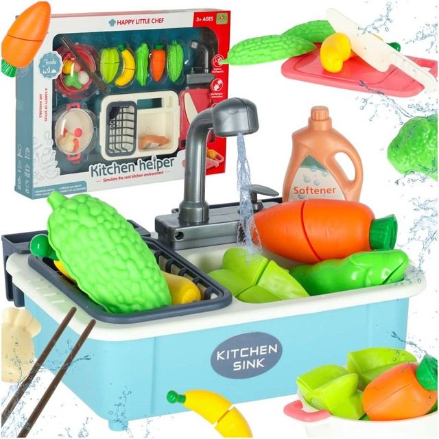 Toy sink set for children - educational toy KX5282