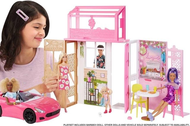 Barbie house Mattel Barbie House with doll HHY40