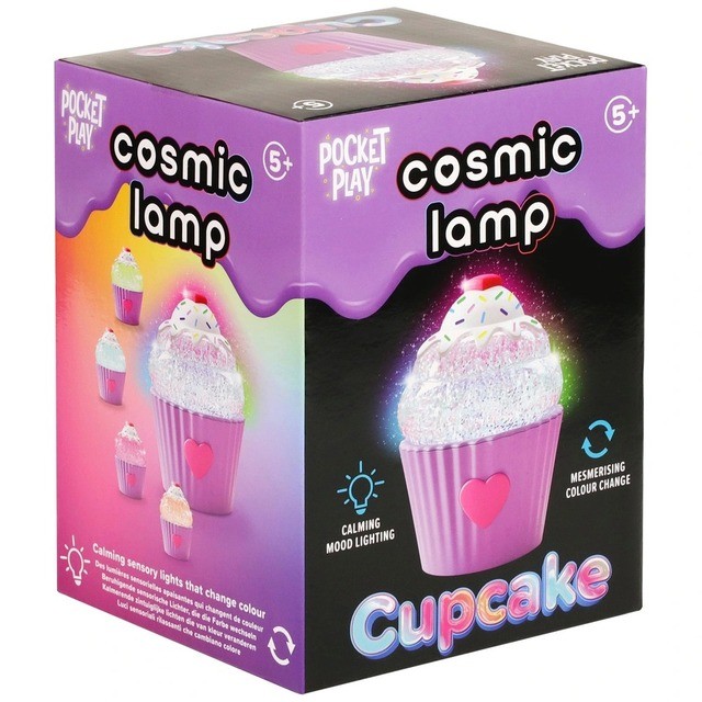 Cosmic Lamp Pocket Play Cosmic Glow Cupcake