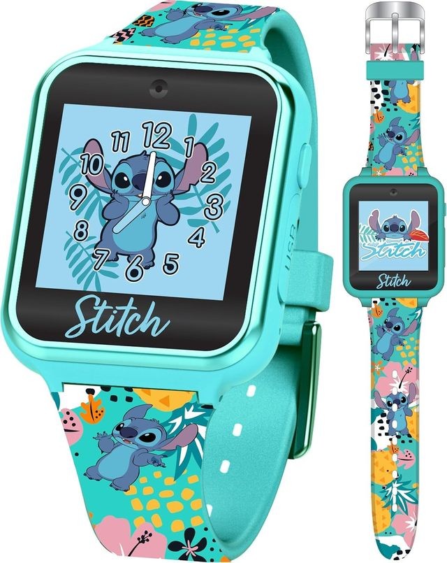 Disney Stitch Kids Smartwatch with Touchscreen