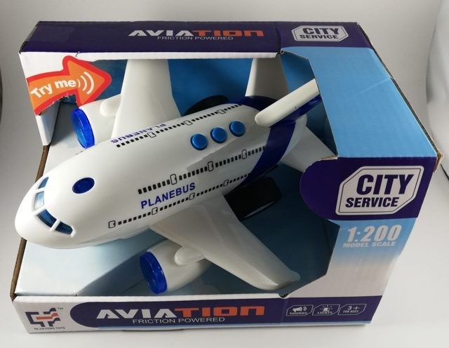 Airplane Aviation City service Swede