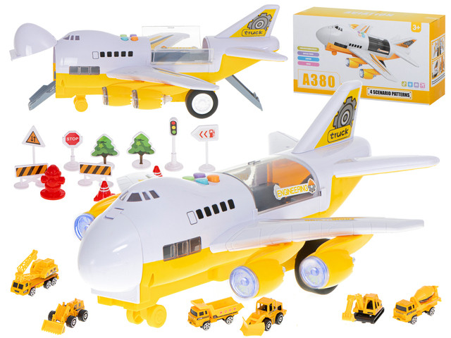 Airplane transporter with cars KX5987
