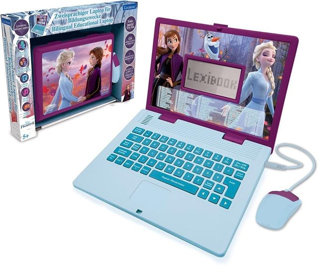 Lexibook JC598FZi3 Disney Frozen 2, Bilingual Laptop