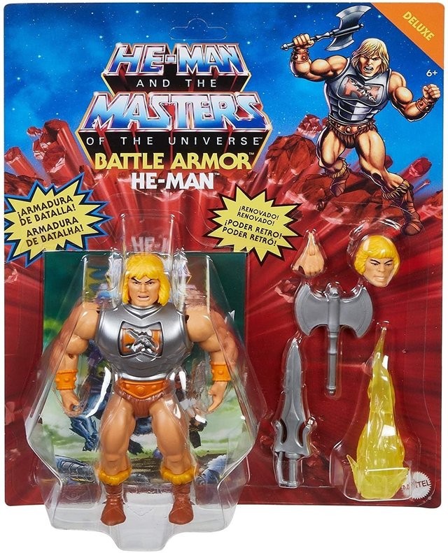 Masters of the Universe Deluxe Figure He-Man