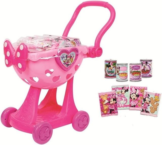 Minnie Happy Helpers Bowtique Shopping Cart (Pink)