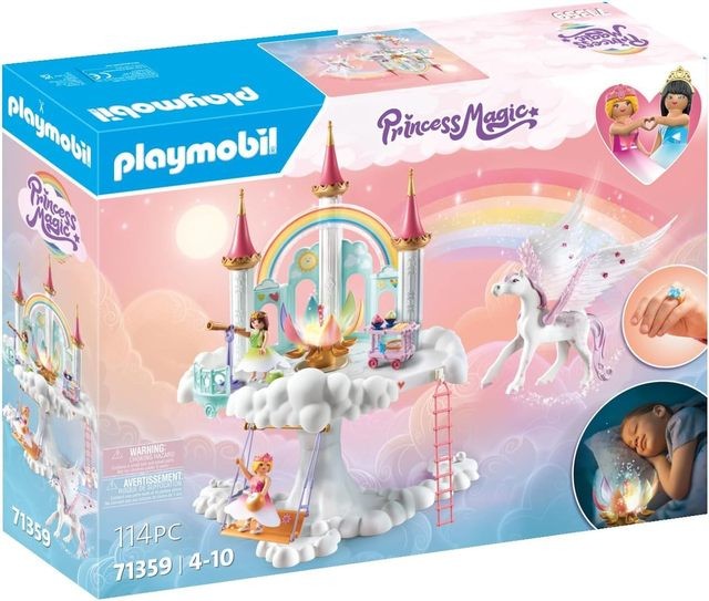 PLAYMOBIL PRINCESS MAGIC Rainbow Castle in the Clouds, 71359