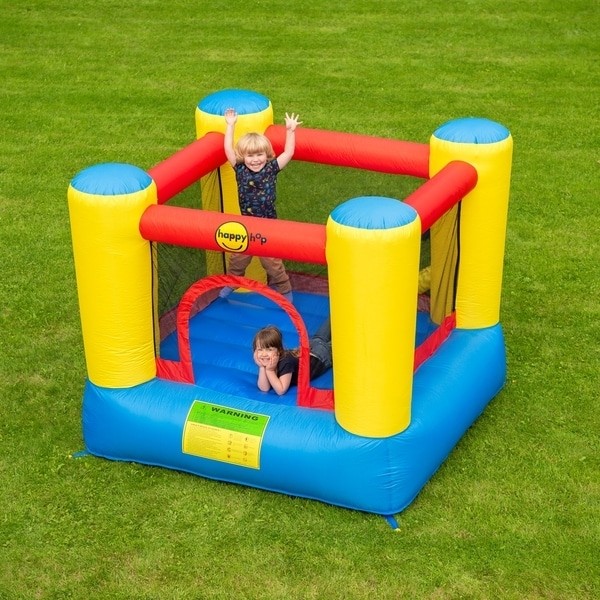 Happy Hop Airflow Inflatable Red Blue Jumping Castle