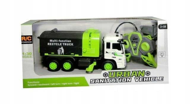 Radio-controlled garbage truck Swede Urban 838