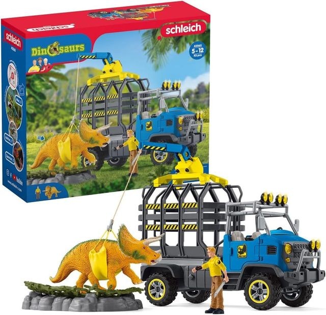 SCHLEICH DINOSAURS Dinosaur Transport Mission 42565