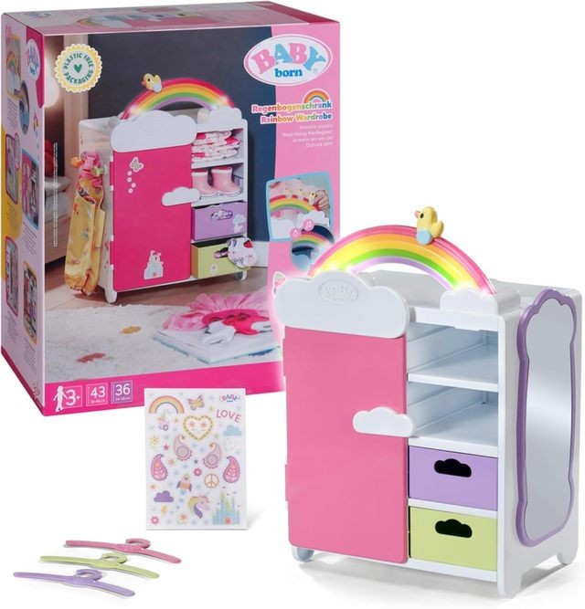 Zapf Creation Rainbow Wardrobe