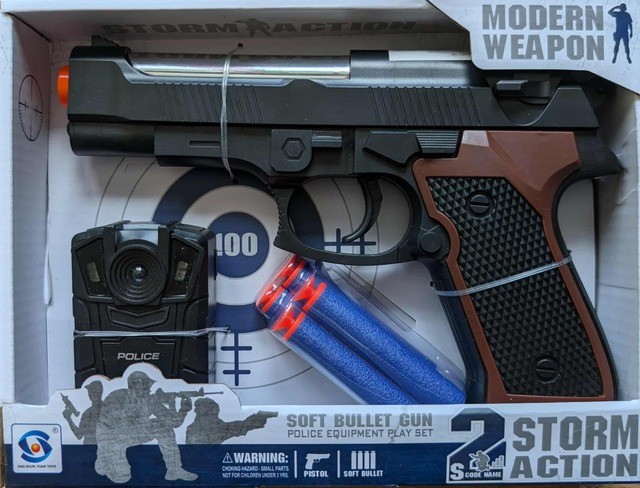 Swede Soft Bullet PistolModern Weapon Storm Action