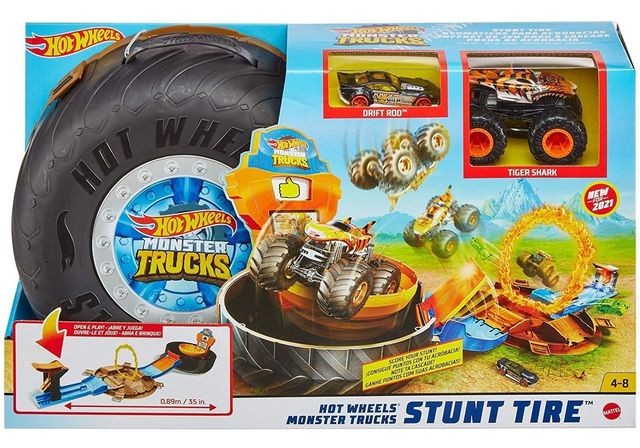 Trick set "Jeep Tire" Hot Wheels