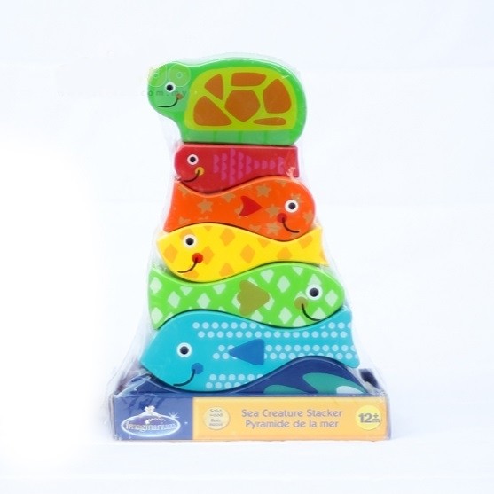 Ocean Pyramid Sea Creature Stacker