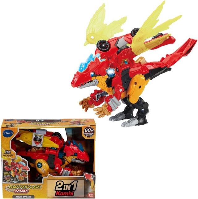 VTech Switch & Go Combo Mega Drache with lights and sounds