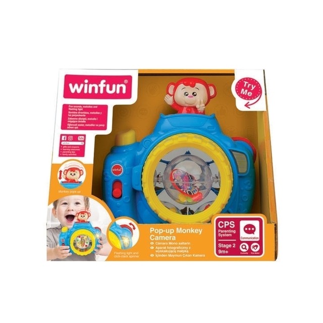 Wifun camera with monkey Pop up Monkey Camera 000766