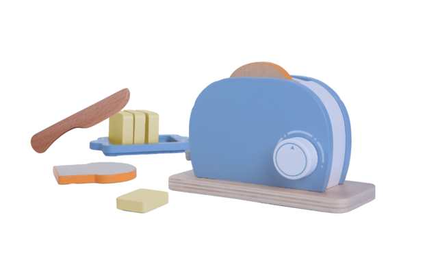 Toy household appliances Gerardos Toys Toaster Set 55658