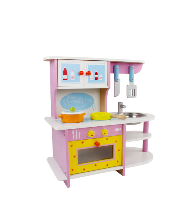 Toy kitchen set Pink
