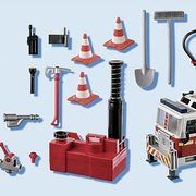 70935 PLAYMOBIL, Rescue vehicles: fire engine with ladder