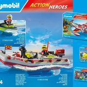 71464 PLAYMOBIL® Actions Heroes, Fireboat with Jet Ski