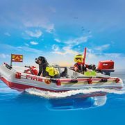 71464 PLAYMOBIL® Actions Heroes, Fireboat with Jet Ski