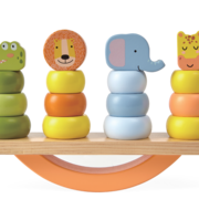 Gerardos Toys Natural Wood balance game
