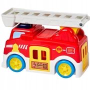 Fire truck with additional vehicles Rescue Vehicle
