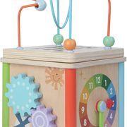 GERARDO'S Toys Wooden Activity Cube