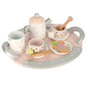 Coffee and tea service wooden set KX3771