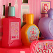 Cosmetic set Suitcase - table with accessories KX6389