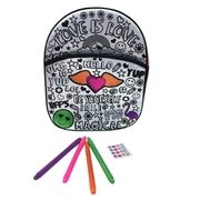 Kuprinė - dekoruok pats &quot;Colour Your Own Fashion Rucksack&quot;