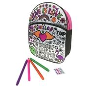 Kuprinė - dekoruok pats &quot;Colour Your Own Fashion Rucksack&quot;