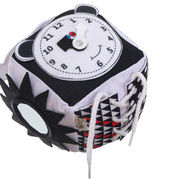 Educational sensory cube for babies Owl