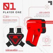 Laser Toys Sharper Image Two-Player Toy Laser Tag Gun & Vest Armor