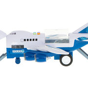 Airplane transporter with police cars KX5986