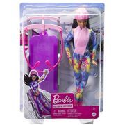 Barbie doll with sledge Mattel - Barbie and Her Sledge